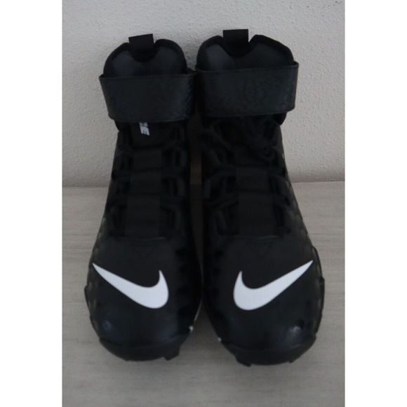 Nike BV0151 001 Men's Sz 7 W Black Force Savage Shark 2 Mid Football Cleats - Picture 6 of 10